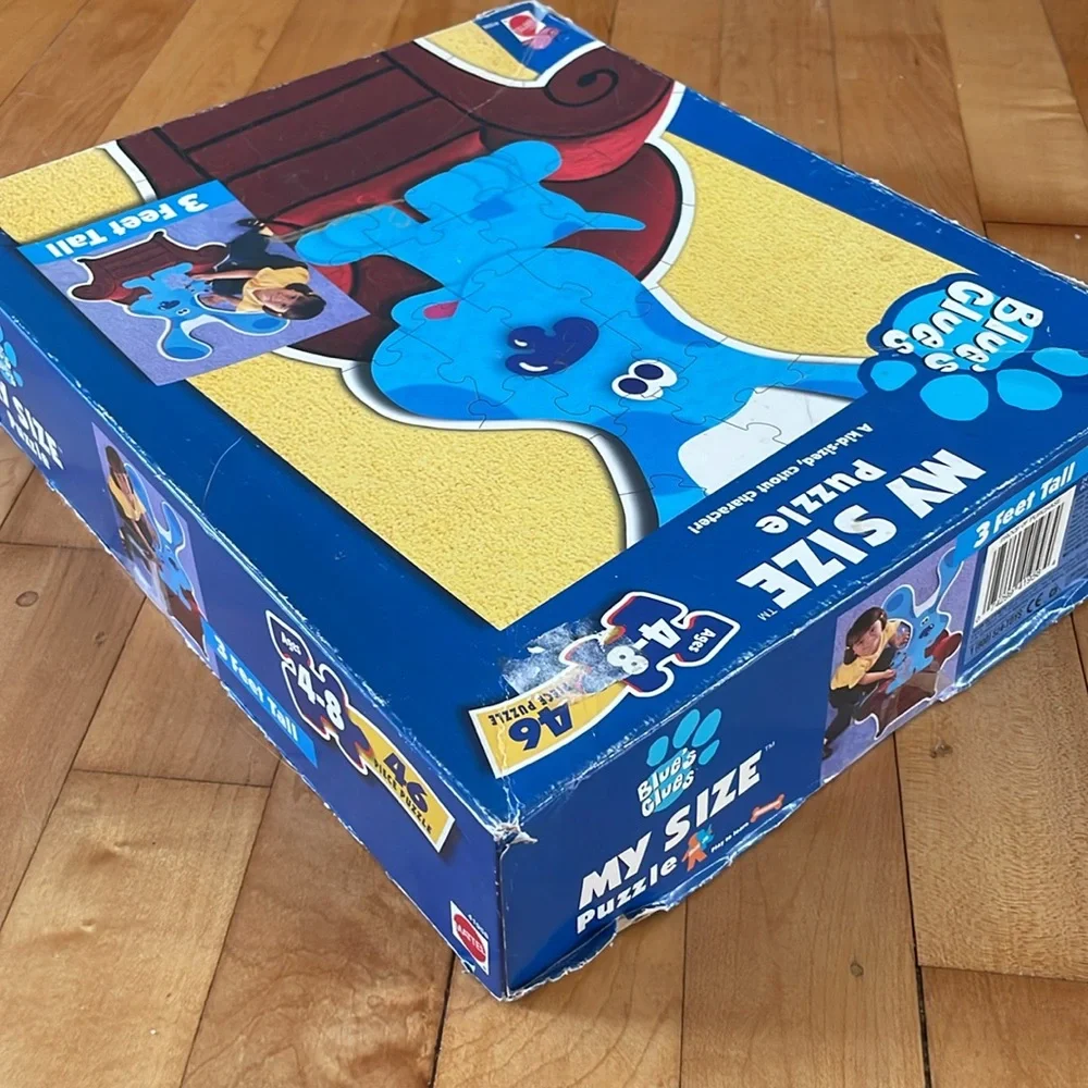 Vintage 1998 Blue's Clues My Size Puzzle